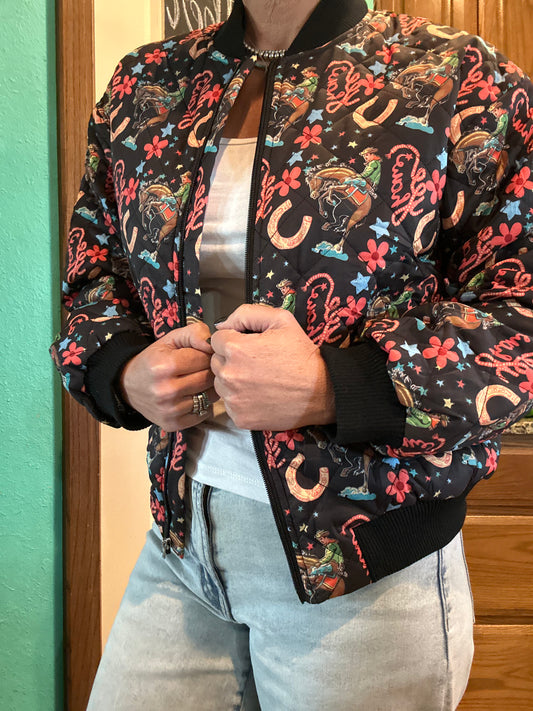 Yee-Haw Quilted Jacket