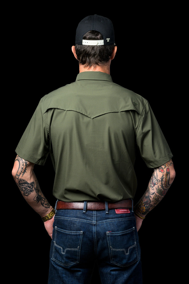 Core Olive Green Short Sleeve