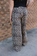 Load image into Gallery viewer, Off The Track Leopard Pants
