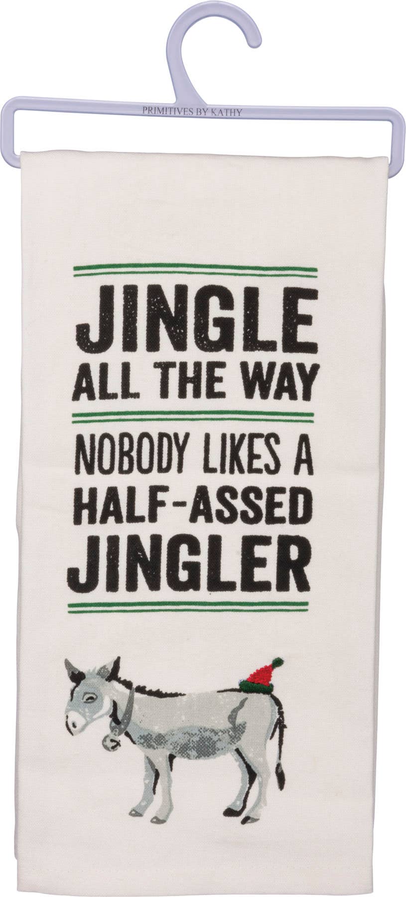 Jingle All The Way Donkey Kitchen Towel
