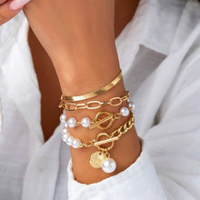 Load image into Gallery viewer, MULTILAYER PEARL BRACELET
