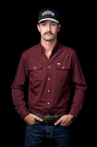 Core Long Sleeve Maroon