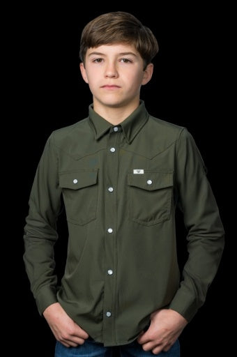 Core Kids Olive Long Sleeve